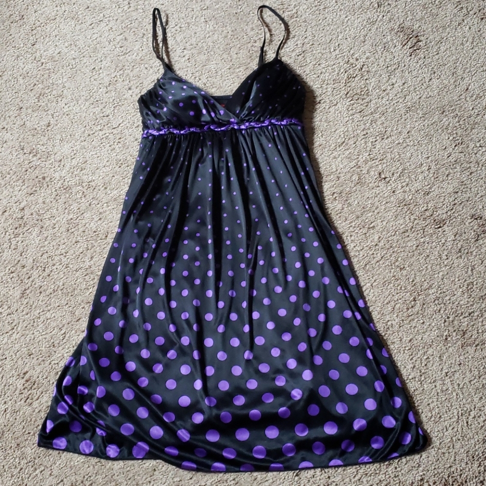 Cute polka dot party dress szM